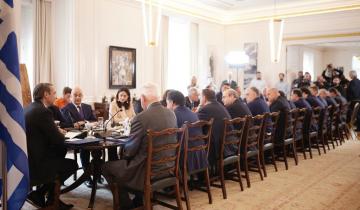 Συνεδριάζει το υπουργικό συμβούλιο, υπό την προεδρία του Κυρ. Μητσοτάκη