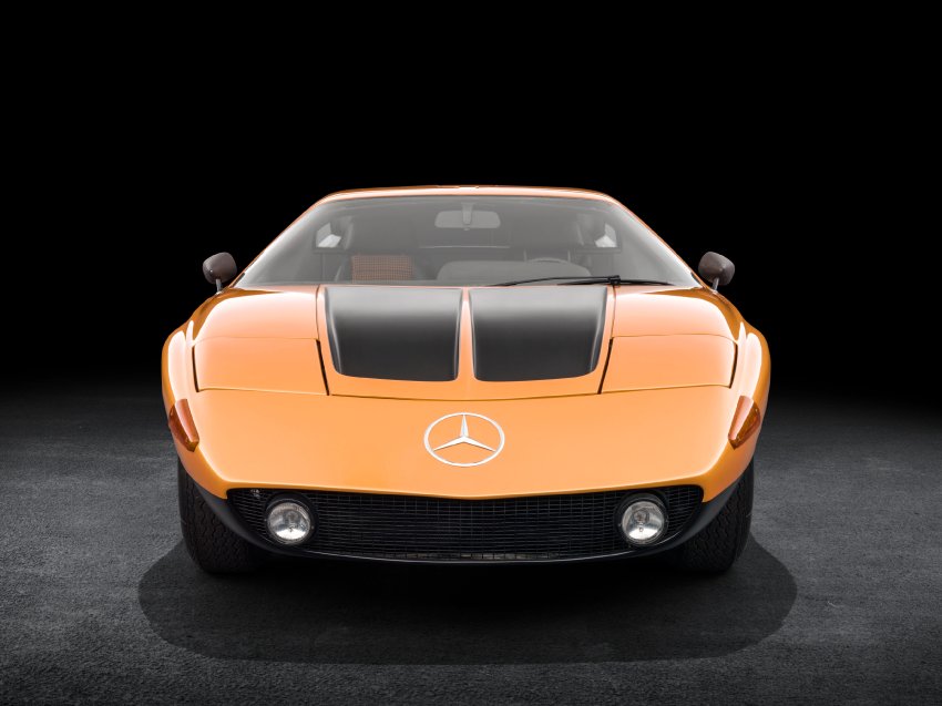 Mercedes C111 Typ II του 1970, 350 ίπποι, 290 χλμ./ώρα τελική.