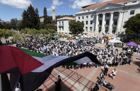 Ολλανδία: Φοιτητικός καταυλισμός αλληλεγγύης στη Γάζα στο πανεπιστήμιο UvA