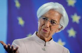 Λαγκάρντ: Ο αποπληθωρισμός στην Ευρωζώνη θα έχει αναταράξεις