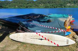 Λίμνη Ζηρού: Σφραγίστηκε επιχείρηση που είχε καταλάβει παράνομα τμήμα της όχθης