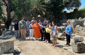 Μενδώνη: Περισσότερα από 50 εκατ. ευρώ σε έργα πολιτισμού στα Δωδεκάνησα