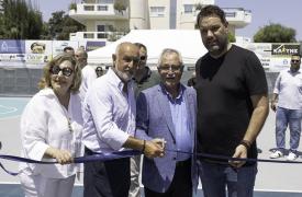 Ίδρυμα «Παύλος Γιαννακόπουλος»:Εγκαίνια στο πλήρως ανακαινισμένο Γήπεδο Καλαθοσφαίρισης του Δήμου Ρόδου
