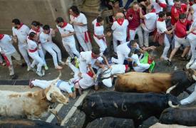 Ισπανία: Έξι τραυματίες στην Παμπλόνα, στο φεστιβάλ του Σαν Φερμίν