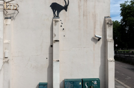Νέο έργο του Banksy σε κτίριο στο νοτιοδυτικό Λονδίνο