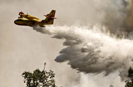 Φωτιά τώρα στη Μονεμβασιά - Επιχειρούν εναέρια μέσα