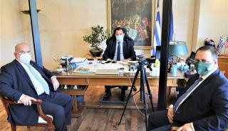 Συνάντηση Α. Γεωργιάδη - Κ. Καββαθά για τη στήριξη της εστίασης