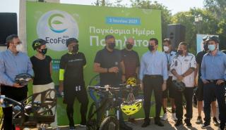 Κ. Σκρέκας: Προτεραιότητα της κυβέρνησης η στήριξη του ποδηλάτου