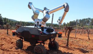 Το ρομπότ «BACCHUS» θα αρχίσει να δουλεύει σε αμπελώνα της Θεσσαλονίκης