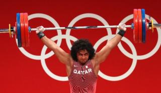 Το χρυσό ο Ελμπάχ από το Κατάρ στα 96 κιλά στην άρση βαρών