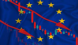 «Κοκκίνισαν» οι ευρωαγορές στην αρχή της εβδομάδας