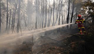 Συνεχίζει ανεξέλεγκτα η φωτιά στην Αρκαδία - Εκκενώθηκε το χωριό Καλλιάνι