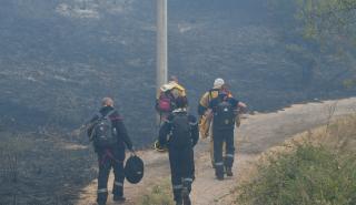 Εκκενώνεται ο Θεολόγος Μαλεσίνας στο νομό Φθιώτιδας λόγω της φωτιάς