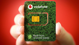 Vodafone: Eco-SIM, οι νέες οικολογικές κάρτες SIM, από ανακυκλωμένο πλαστικό
