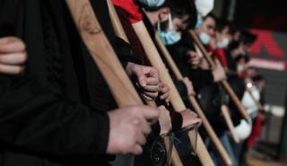 Θεσσαλονίκη: Πορεία φοιτητών για το σιδηροδρομικό δυστύχημα των Τεμπών