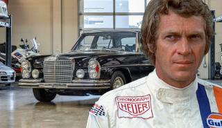 Σε δημοπρασία η Mercedes που οδηγούσε ο Steve McQueen μέχρι το θάνατό του