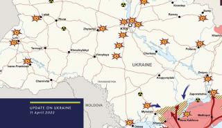Ουκρανία: Ο χάρτης της ρωσικής εισβολής - Συμφωνία για 9 ανθρωπιστικούς διαδρόμους