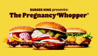 Ειδικά burger για τις λιγούρες της εγκυμοσύνης λάνσαρε η Burger King
