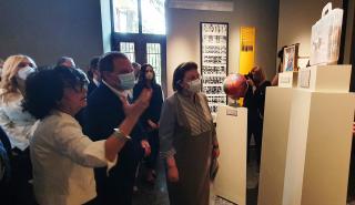 Σέρρες: Η υπ. Πολιτισμού εγκαινίασε το νέο μουσείο σύγχρονης τέχνης, πινακοθήκη «Κωνσταντίνος Ξενάκης»