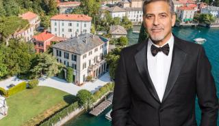Μια ματιά στην έπαυλη των 7 εκατ. ευρώ του George Clooney στη λίμνη Κόμο