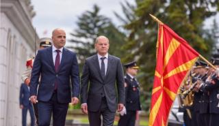 Επίσκεψη του καγκελάριου Σολτς στα Σκόπια