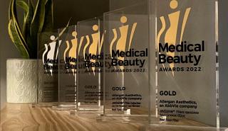 «Χρυσή» η Allergan Aesthetics στα Medical Beauty Awards 2022