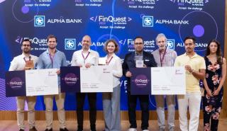 Quantfolio, SPIN Analytics και DoGood People: Οι εταιρείες που ξεχώρισαν στο FinQuest by Alpha Bank 2022 αναβαθμίζοντας τον τραπεζικό κλάδο