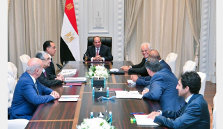 Συνάντηση εργασίας του Αιγύπτιου Προέδρου Αλ-Σίσι με τον Δημήτρη Κοπελούζο