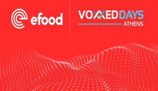 efood: Eπίσημος υποστηρικτής στο φετινό Voxxed Days