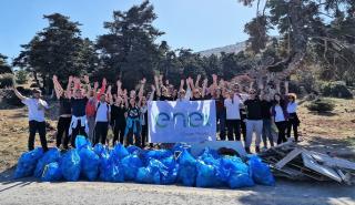 Enel Green Power: H εθελοντική της ομάδα της καθάρισε την Πάρνηθα