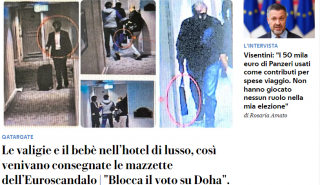 La Repubblica: Φωτογραφίες-ντοκουμέντο από συνάντηση των Τζόρτζι και Παντσέρι με τον υπουργό Εργασίας του Κατάρ
