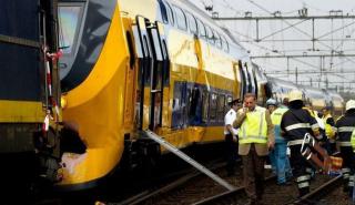 Σιδηροδρομικό δυστύχημα στην Ολλανδία: Ένας νεκρός και 30 τραυματίες από εκτροχιασμό τρένου