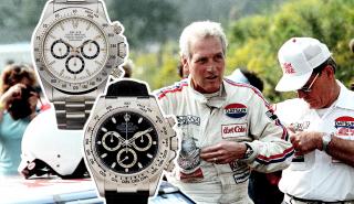 Δύο προσωπικά ρολόγια Rolex Daytona του Πολ Νιούμαν βγαίνουν τώρα σε δημοπρασία