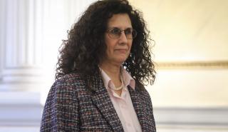 Η Καλλιόπη Σπανού ορκίστηκε υπηρεσιακή υπουργός Εσωτερικών
