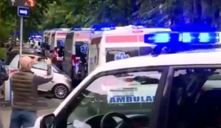 Σερβία: Επίθεση με τόξο μπροστά από την πρεσβεία του Ισραήλ στο Βελιγράδι