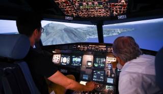 Είδαμε από κοντά πώς θα εκπαιδεύονται πιλότοι και πληρώματα στο AEGEAN CAE Flight Training Center