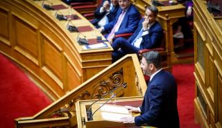 Ανδρουλάκης από Βουλή: Το ΠΑΣΟΚ θα είναι στιβαρή και αξιόπιστη αντιπολίτευση
