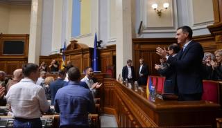 Ζελένσκι- Σάντσεθ: Η ουκρανική υποψηφιότητα για ένταξη στην ΕΕ προτεραιότητα της ισπανικής προεδρίας