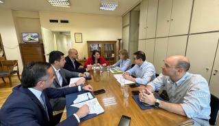 Αλεξοπούλου: Σύσκεψη στο Υπουργείο Εσωτερικών για τις προσλήψεις στους συγκοινωνιακούς φορείς
