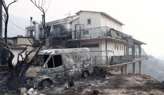 Στις φλόγες η Δυτ. Αττική: Κάηκαν σπίτια σε Φυλή, Χασιά -Εκκενώνονται τα Άνω Λιόσια, προς Πάρνηθα το μέτωπο