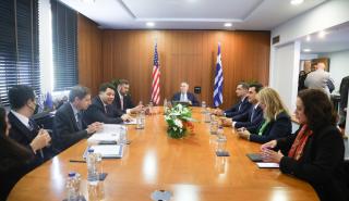 Σκρέκας: Συνάντηση με τον CEO της DFC για συνεργασία ΗΠΑ - Ελλάδας σε στρατηγικά ενεργειακά έργα