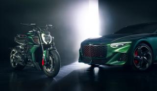 Ducati Diavel for Bentley: Αριστουργήματα τεχνολογίας και πολυτέλειας