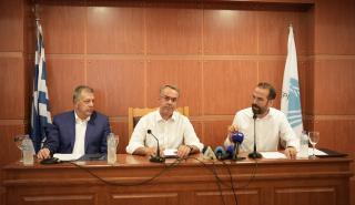 Σταϊκούρας: Με τις παρεμβάσεις στη Δυτική Ελλάδα θα αρδεύονται 33.500 στρέμματα καθαρής έκτασης