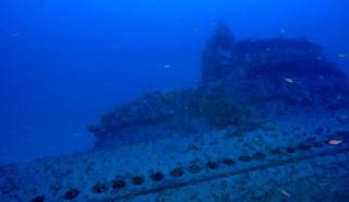 Μύκονος: Εντοπίστηκε η πλώρη του ιταλικού υποβρυχίου JANTINA