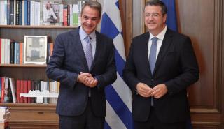 Μητσοτάκης: Μεγάλη ικανοποίηση για το χαρτοφυλάκιο που δόθηκε στον Απ. Τζιτζικώστα