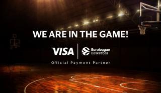 H Visa και η Euroleague Basketball ανακοινώνουν πολυετή συνεργασία