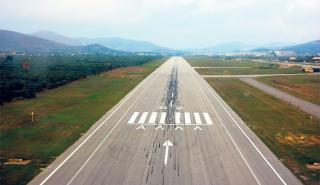 Εργασίες βελτίωσης των υποδομών του πεδίου απογείωσης και προσγείωσης Σερρών