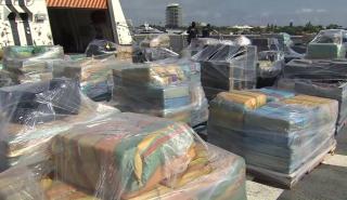 Κατασχέθηκαν πάνω από 5 τόνοι κοκαΐνης με προορισμό την Ευρώπη