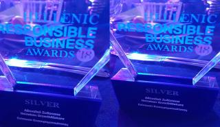 Βράβευση της Αθηναϊκής Ζυθοποιίας στα Hellenic Responsible Business Awards 2018