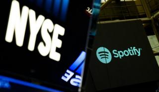 Με μεγάλες διακυμάνσεις η πρεμιέρα του Spotify στη Wall Street